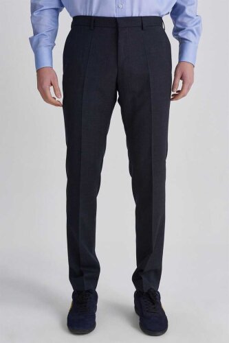 Hugo Boss Erkek Slim Fit Yün Pantolon - 5
