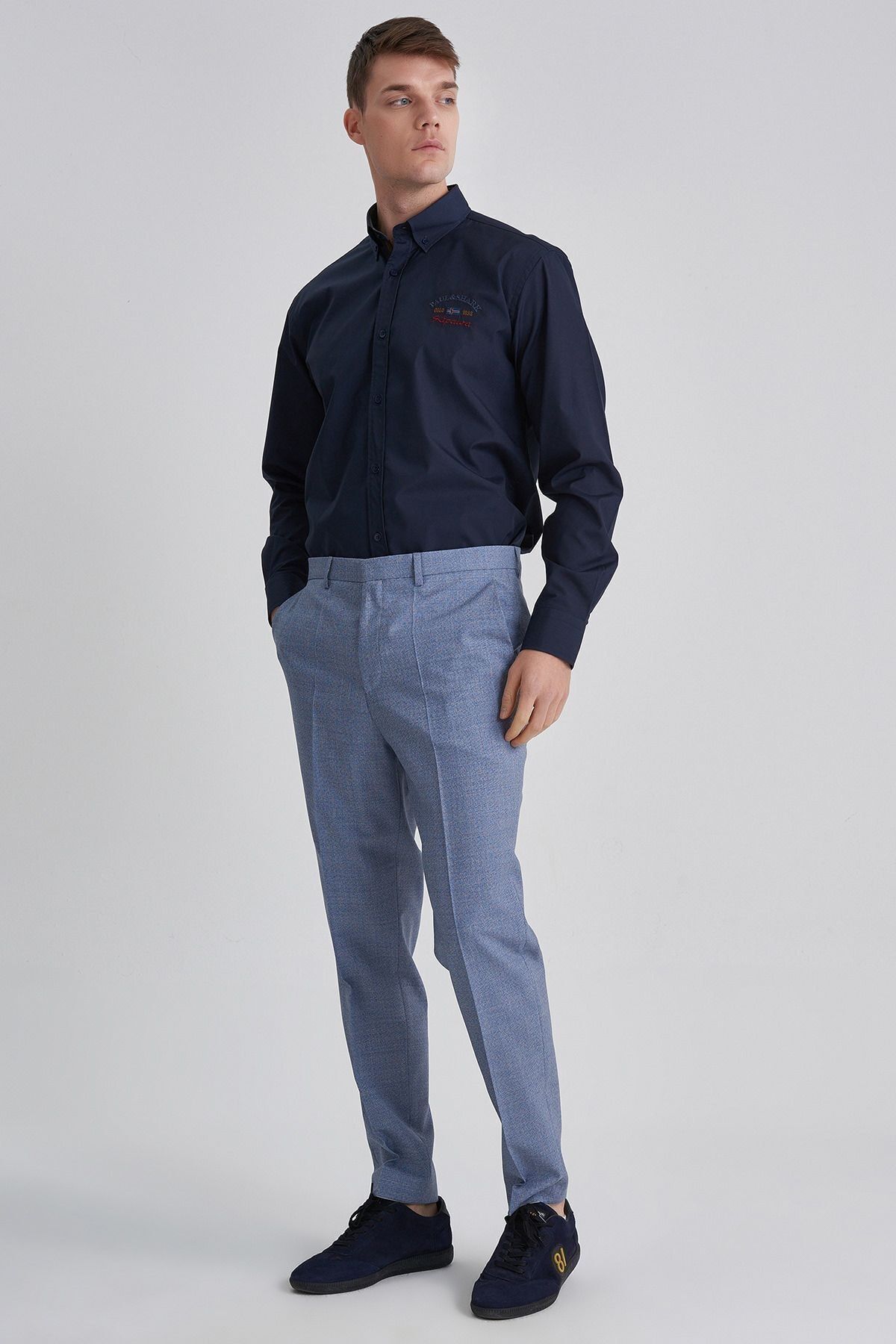 Hugo Boss Erkek Yün Pantolon - 11