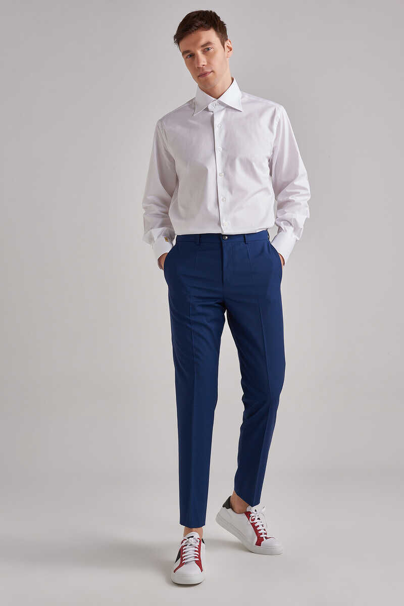 Hugo Boss Erkek Yün Pantolon - 1