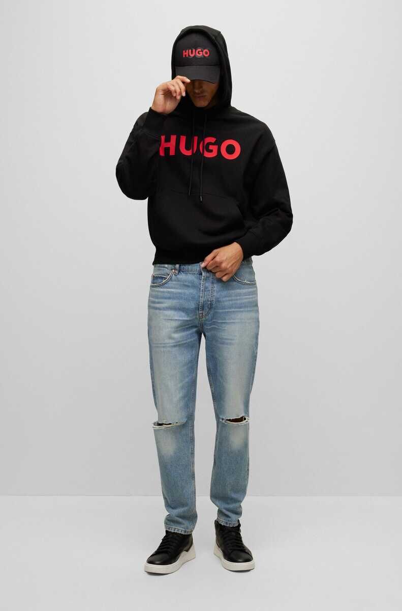 Hugo Erkek Kapşonlu Sweatshirt - 4
