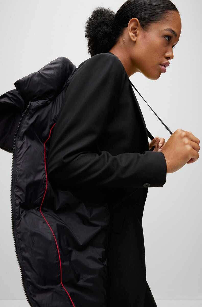 Hugo Kadın Kapşonlu Şişme Yelek - 4