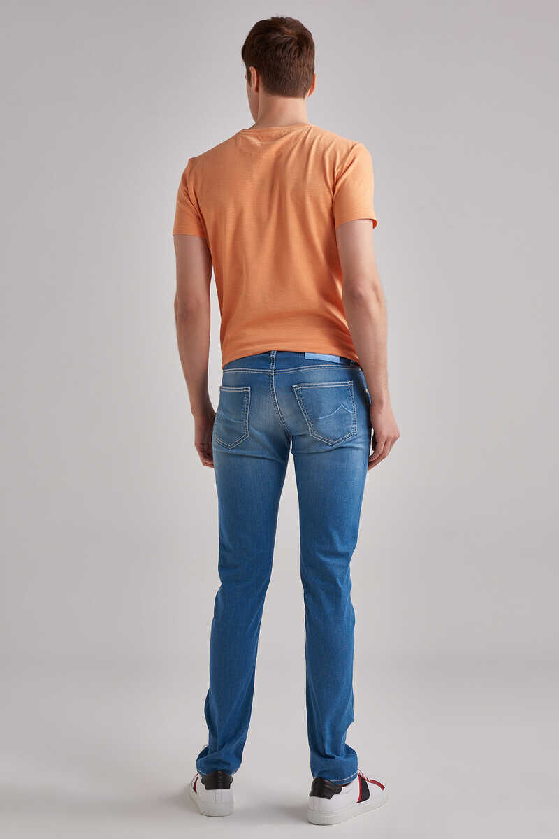 Jacob Cohen Erkek Jean Pantolon - 4