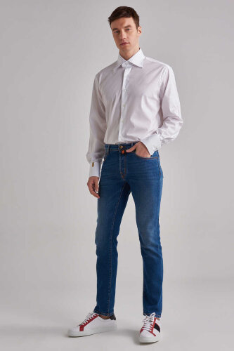 Jacob Cohen Erkek Jeans Pantolon - 5