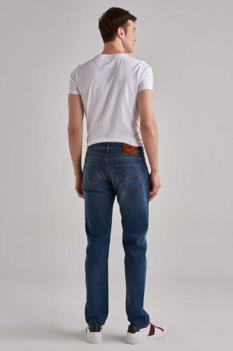 Jacob Cohen Erkek Regular Jeans - 4