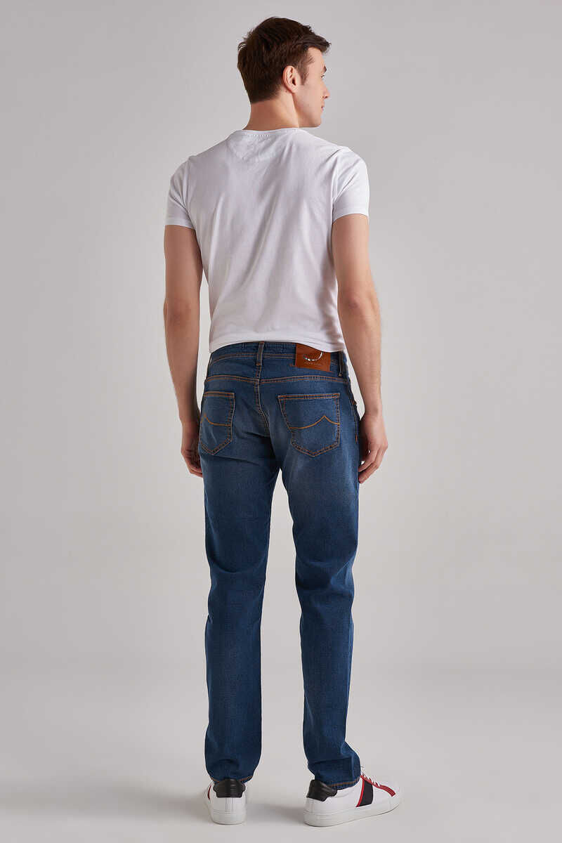 Jacob Cohen Erkek Regular Jeans - 4
