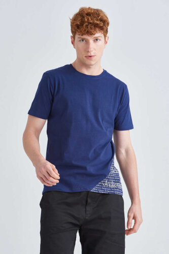 Jeckerson Erkek Bisiklet Yaka Kısa Kollu T-Shirt - Jeckerson