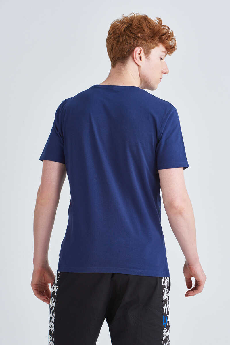 Jeckerson Erkek Bisiklet Yaka Kısa Kollu T-Shirt - 4