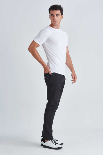 Jeckerson Erkek Bisiklet Yaka Kısa Kollu T-Shirt - 2