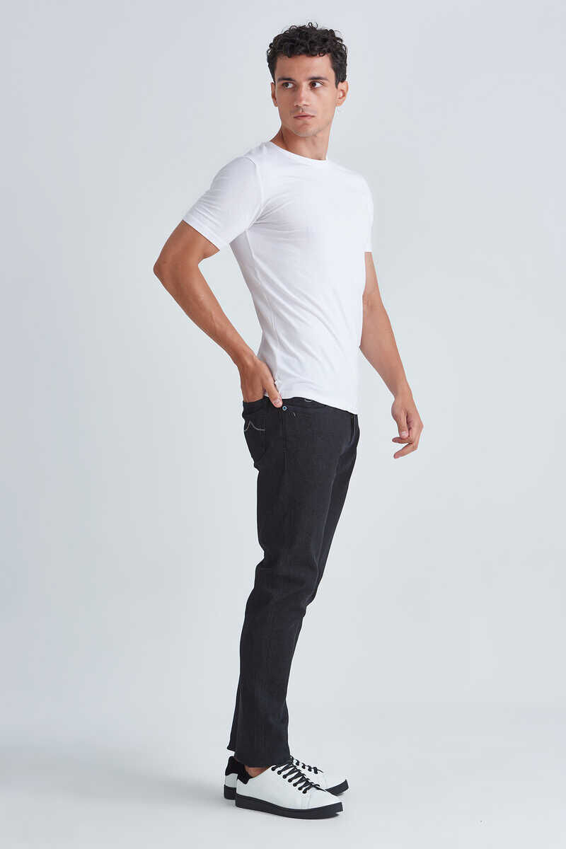 Jeckerson Erkek Bisiklet Yaka Kısa Kollu T-Shirt - 2