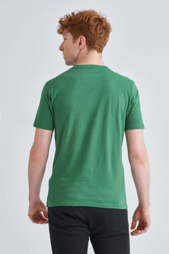 Jeckerson Erkek Bisiklet Yaka T-Shirt - 5