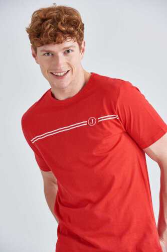 Jeckerson Erkek Bisiklet Yaka T-Shirt - 3