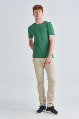 Jeckerson Erkek Kısa Kollu Bisiklet Yaka T-Shirt - 2