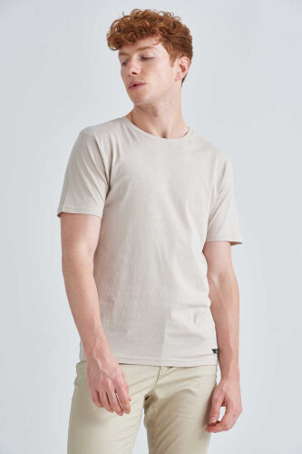 Jeckerson Erkek Kısa Kollu Bisiklet Yaka T-Shirt - Jeckerson