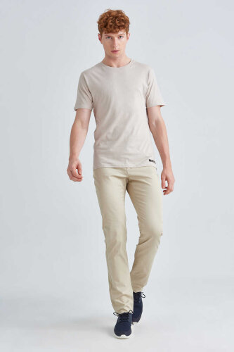 Jeckerson Erkek Kısa Kollu Bisiklet Yaka T-Shirt - 2