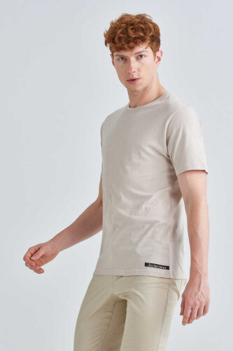 Jeckerson Erkek Kısa Kollu Bisiklet Yaka T-Shirt - 3