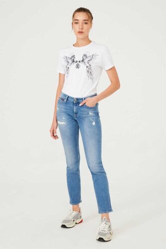 Kadın Bilek Boy Jeans - 2