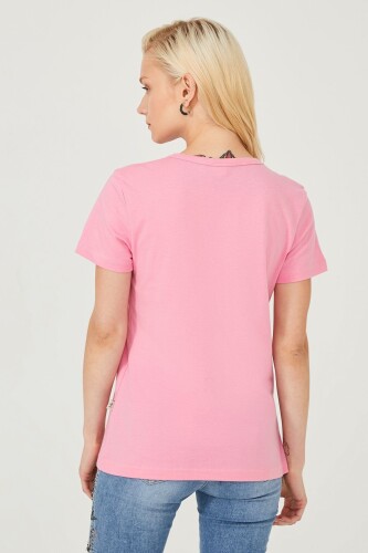 Kadın Bisiklet Yaka T-Shirt - 11