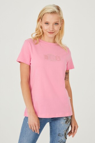 Kadın Bisiklet Yaka T-Shirt - 12