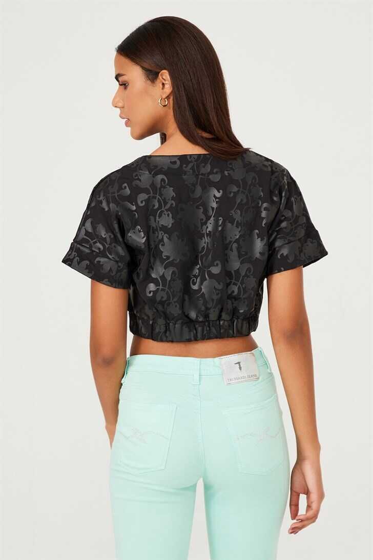 Kadın Crop Bluz - 3