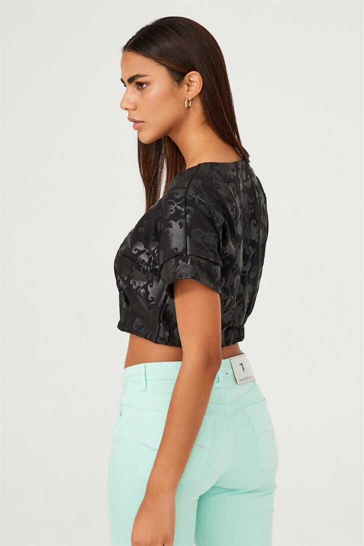 Kadın Crop Bluz - 4