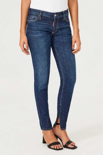 Kadın Dar Paça Jeans - 3