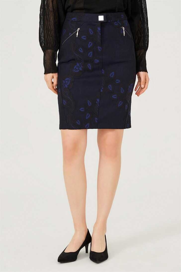 Kadın Mini Kalem Etek - 8