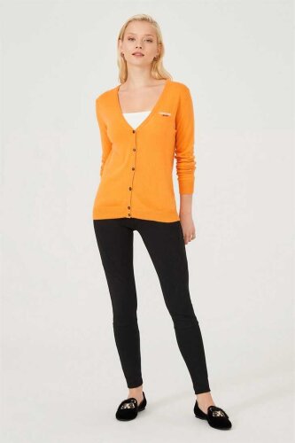 Kadın Uzun Kollu Triko Hırka - 4