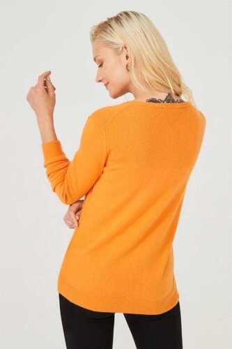 Kadın Uzun Kollu Triko Hırka - 7