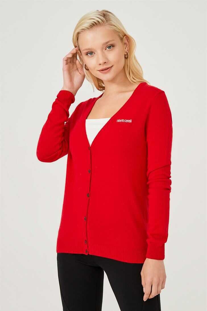 Kadın Uzun Kollu Triko Hırka - 1