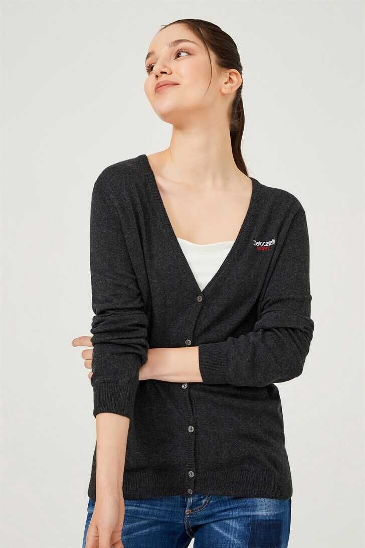 Kadın Uzun Kollu Triko Hırka - 2