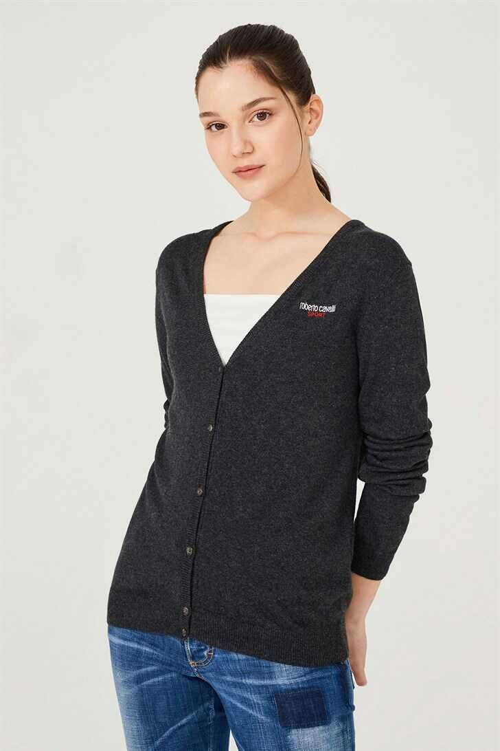 Kadın Uzun Kollu Triko Hırka - 8