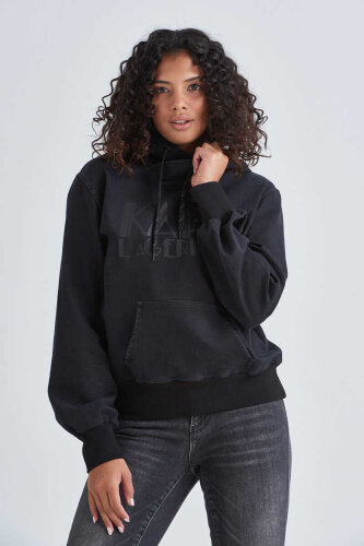 Karl Lagerfeld Kadın Denim Sweatshirt - Karl Lagerfeld