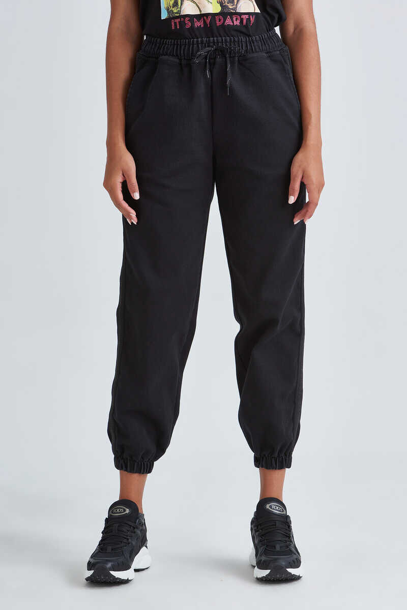 Karl Lagerfeld Lastikli Kadın Pantolon - 2