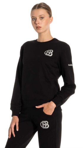 Logolu Kadın Sweatshirt - Baldinini