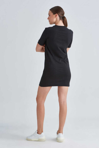 Love Moschino Baskılı Kadın Mini Elbise - 4