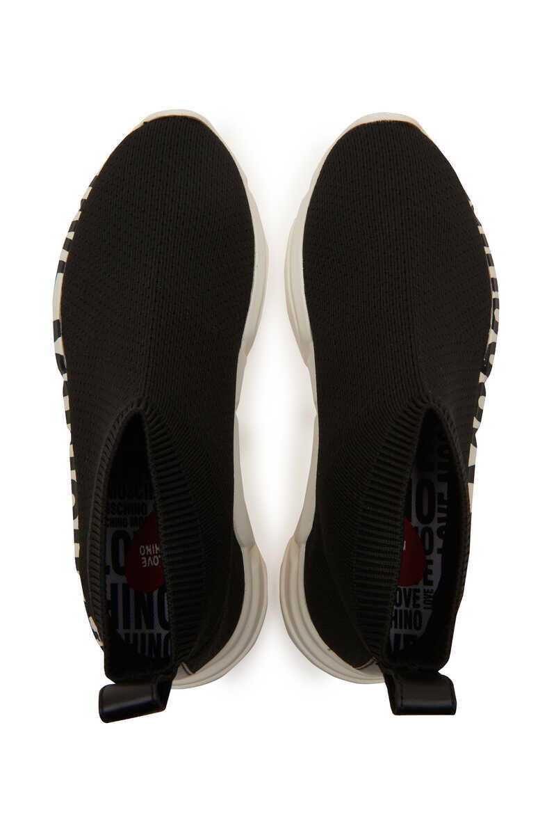 Love Moschino Kadın Bilek Boy Sneaker - 5