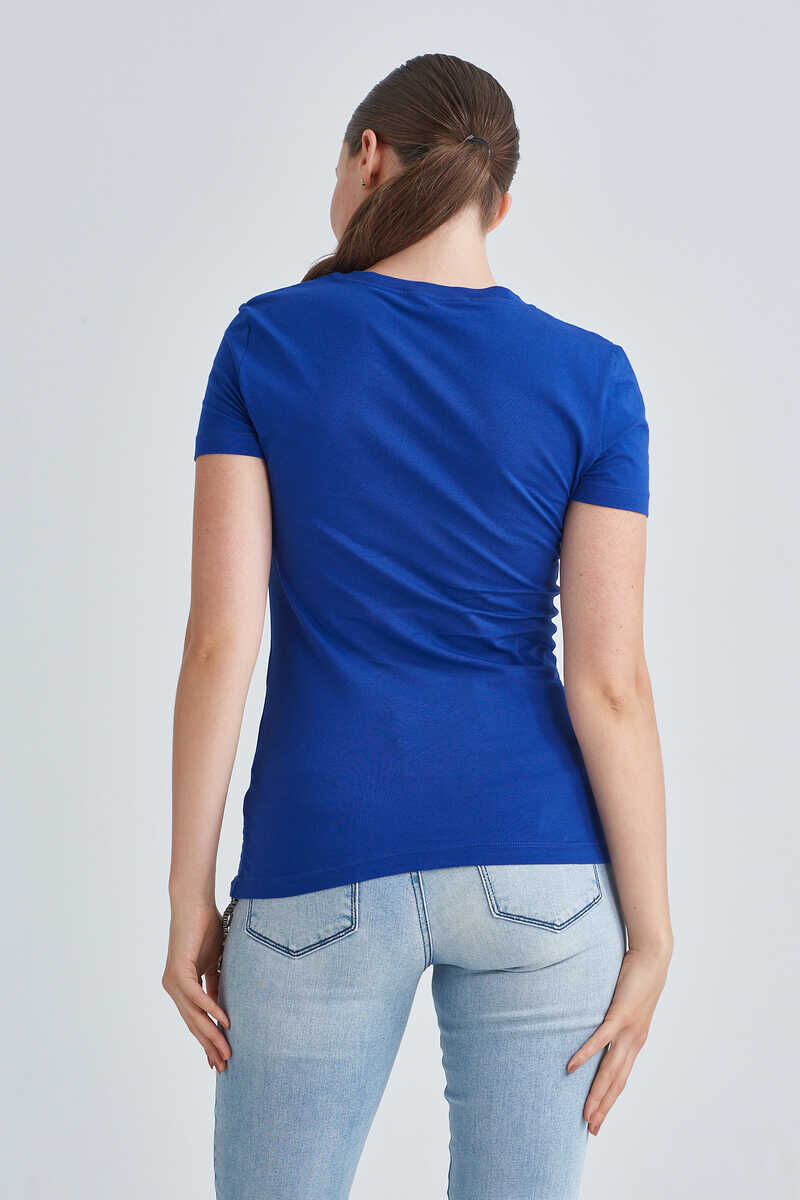 Love Moschino Kadın Bisiklet Yaka T-Shirt - 4