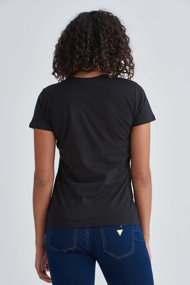 Love Moschino Kadın Bisiklet Yaka T-Shirt - 4