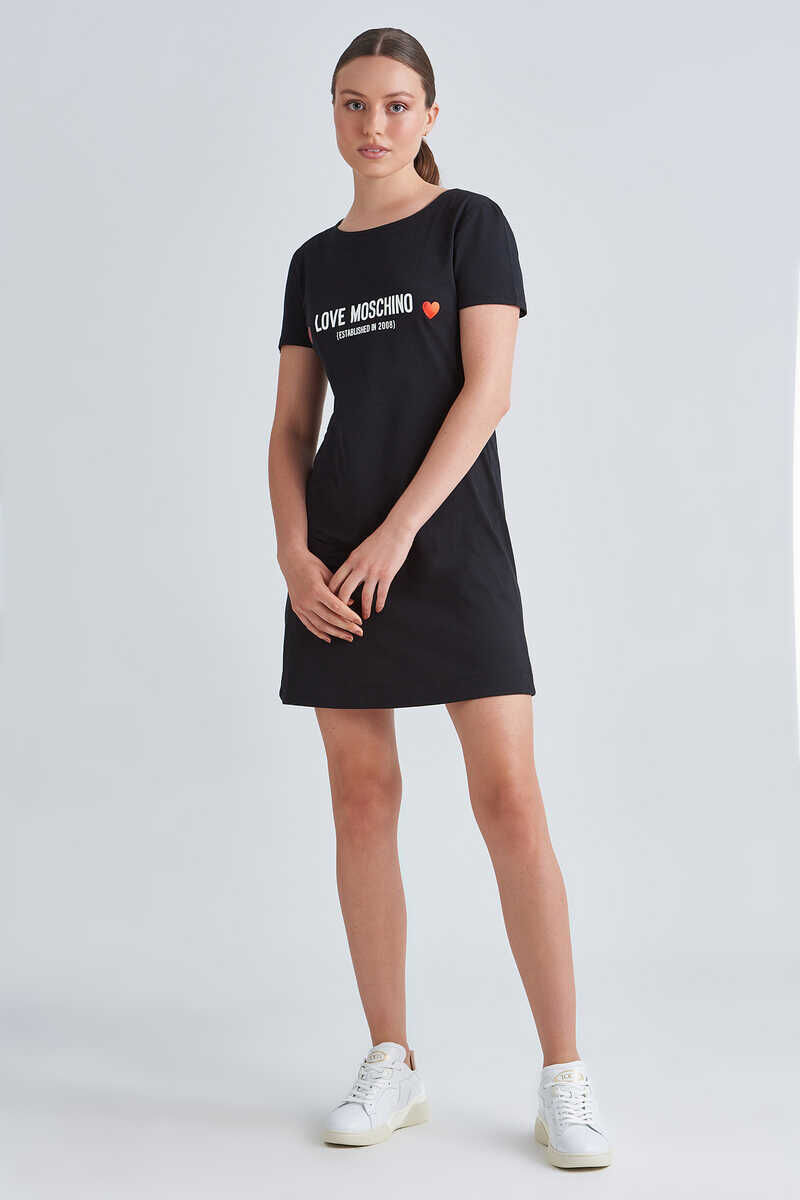 Love Moschino Kadın Casual Mini Elbise - 2