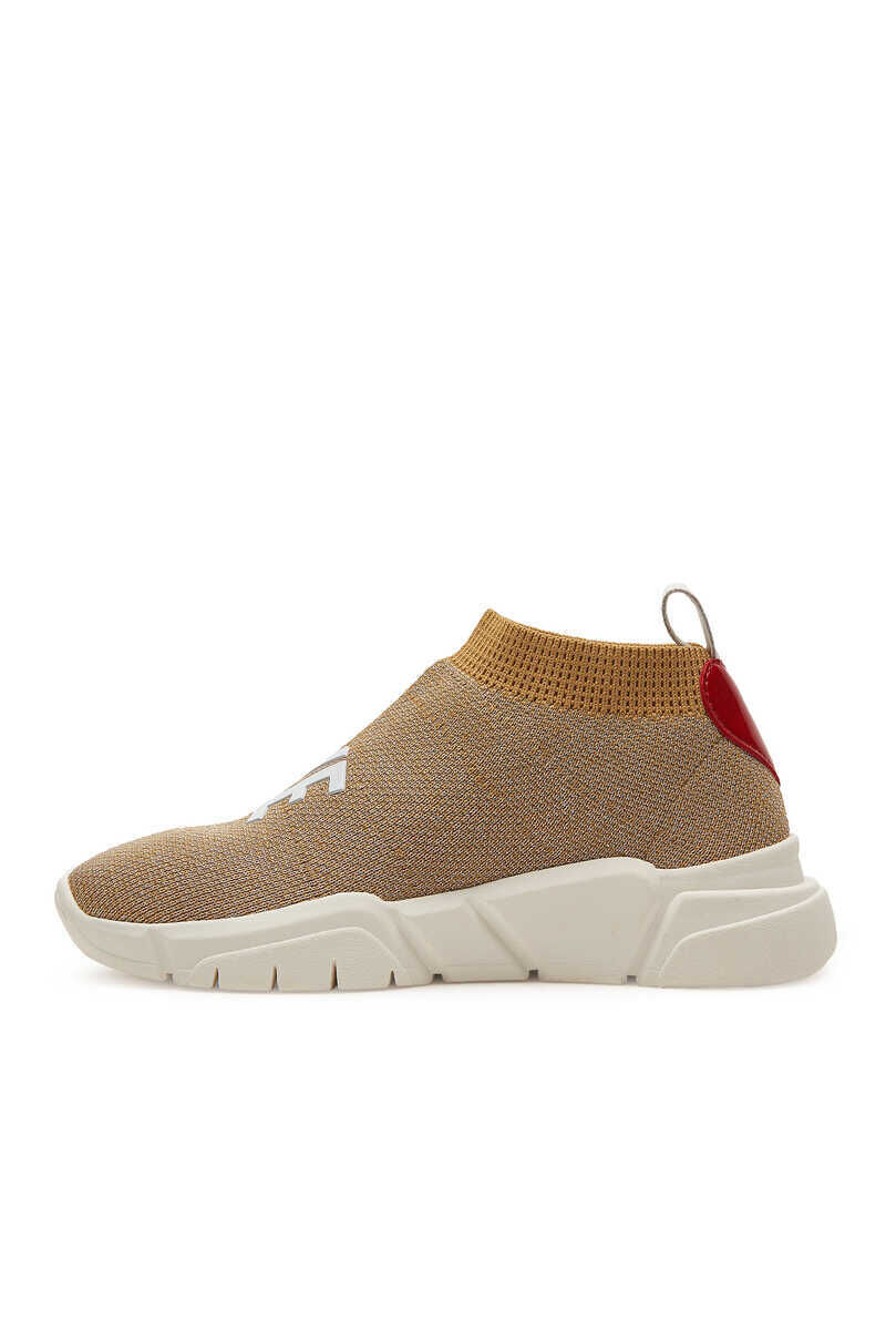 Love Moschino Kadın Gold Sneaker - 3
