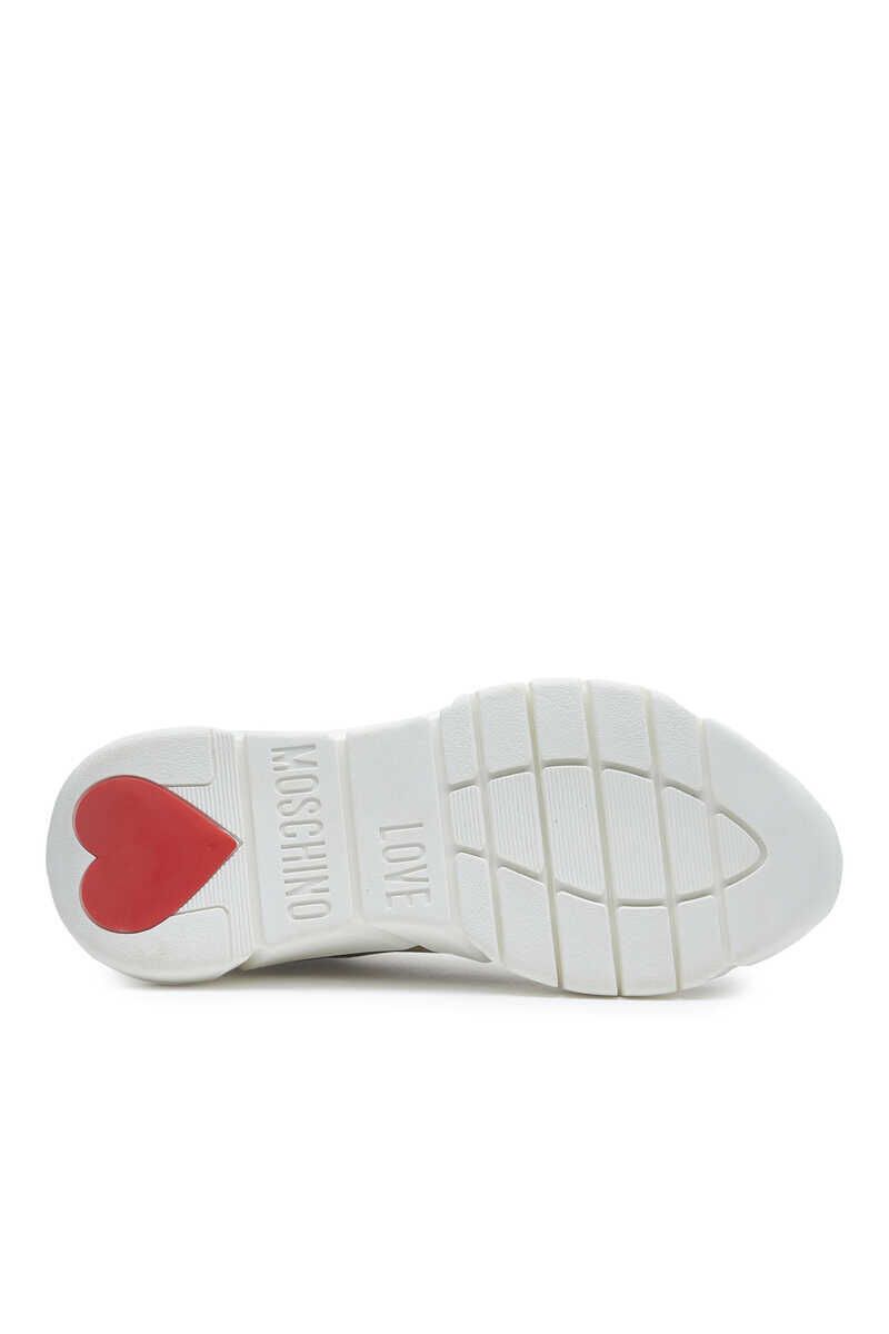Love Moschino Kadın Gold Sneaker - 5