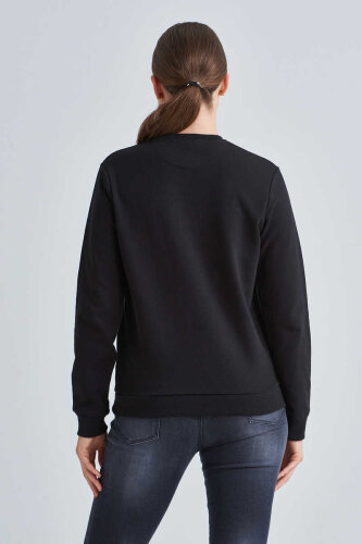 Love Moschino Kadın Logolu Sweatshirt - 4