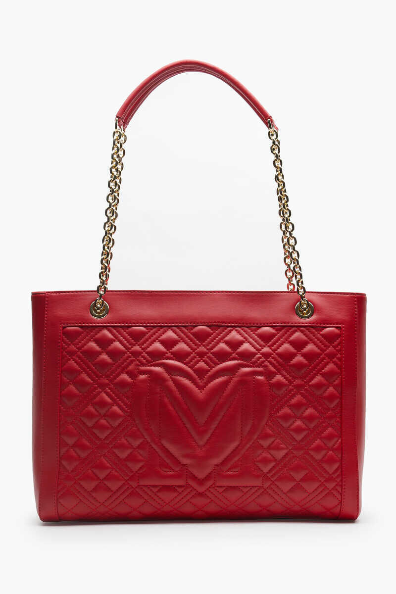 Love Moschino Kadın Zincir Askılı Omuz Çantası - 5