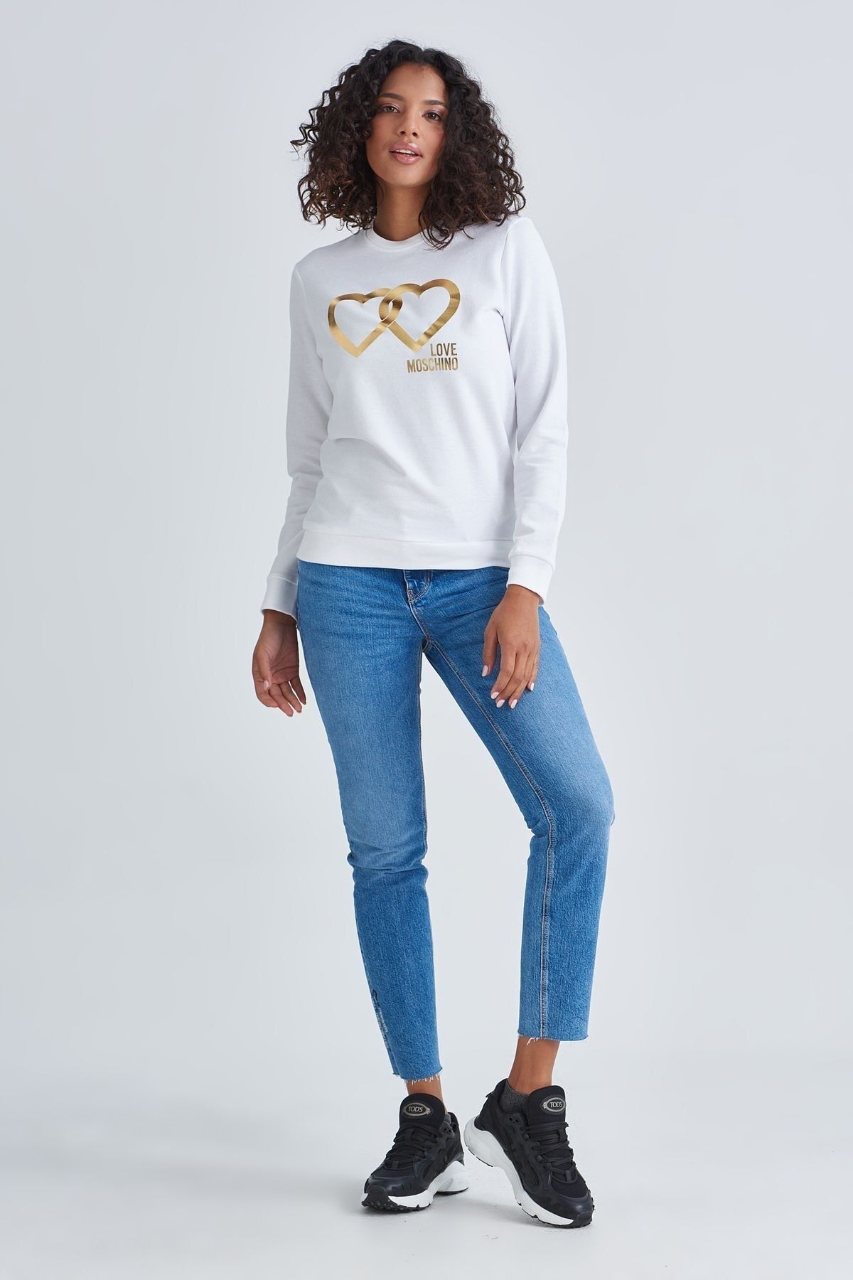Love Moschino Logolu Kadın Sweatshirt - 6