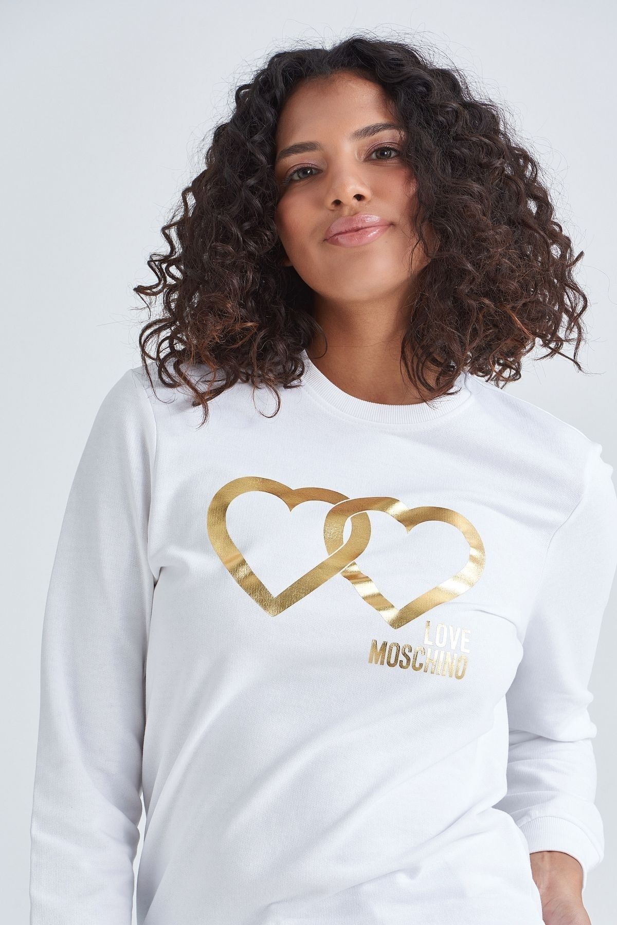 Love Moschino Logolu Kadın Sweatshirt - 7