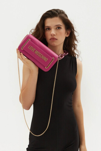 Love Moschino Logolu Mini Kadın Çanta - 2