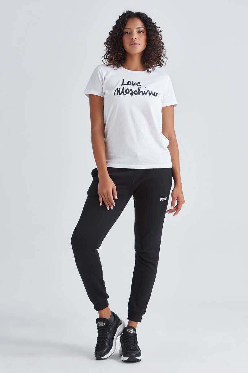 Love Moschino Yazılı Kadın T-Shirt - 2