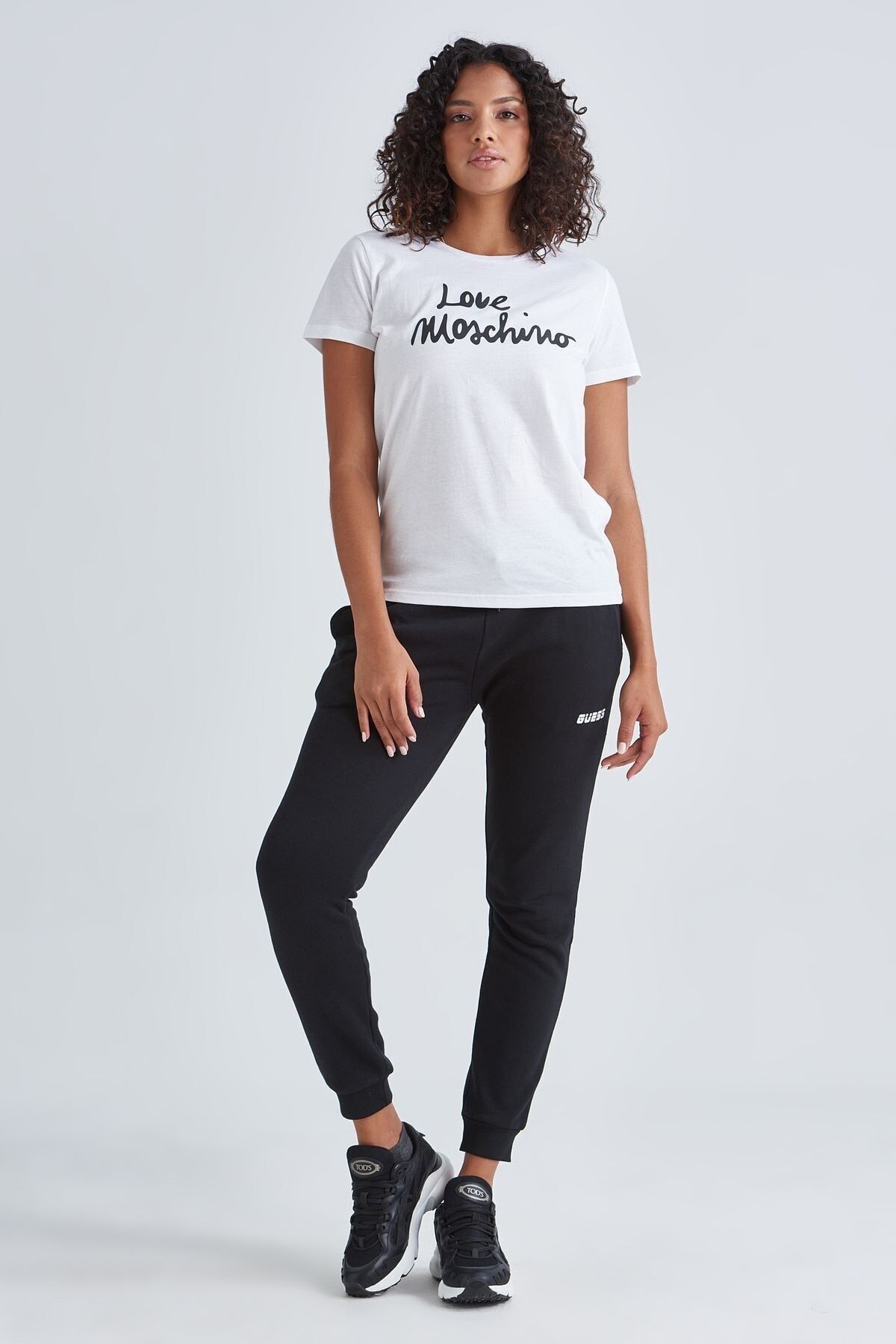 Love Moschino Yazılı Kadın T-Shirt - 6