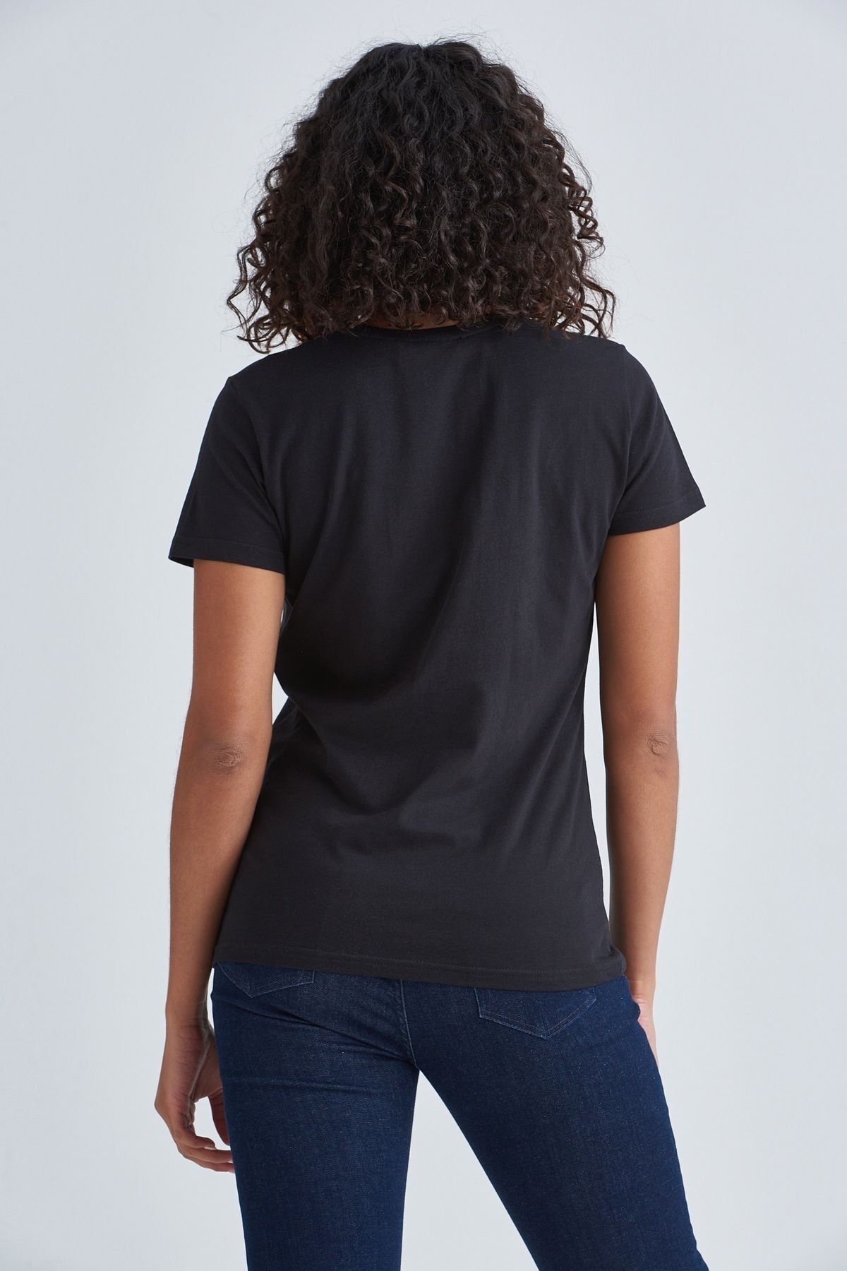 Love Moschino Yazılı Kadın T-Shirt - 7