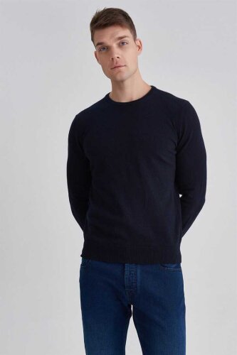 Manipur Erkek Bisiklet Yaka Kaşmir Kazak - 6